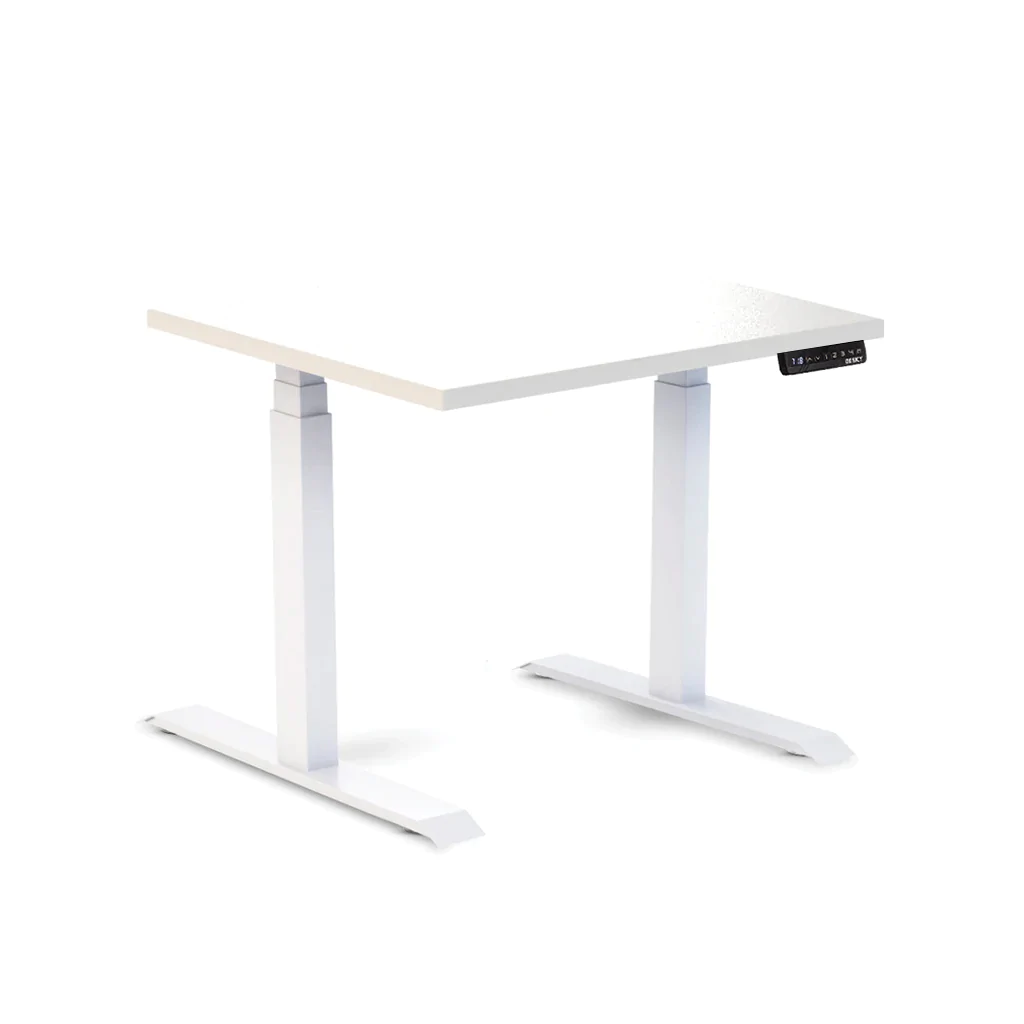 Buy Desky Dual Mini Sit Stand Desk Abbotts Office Furniture