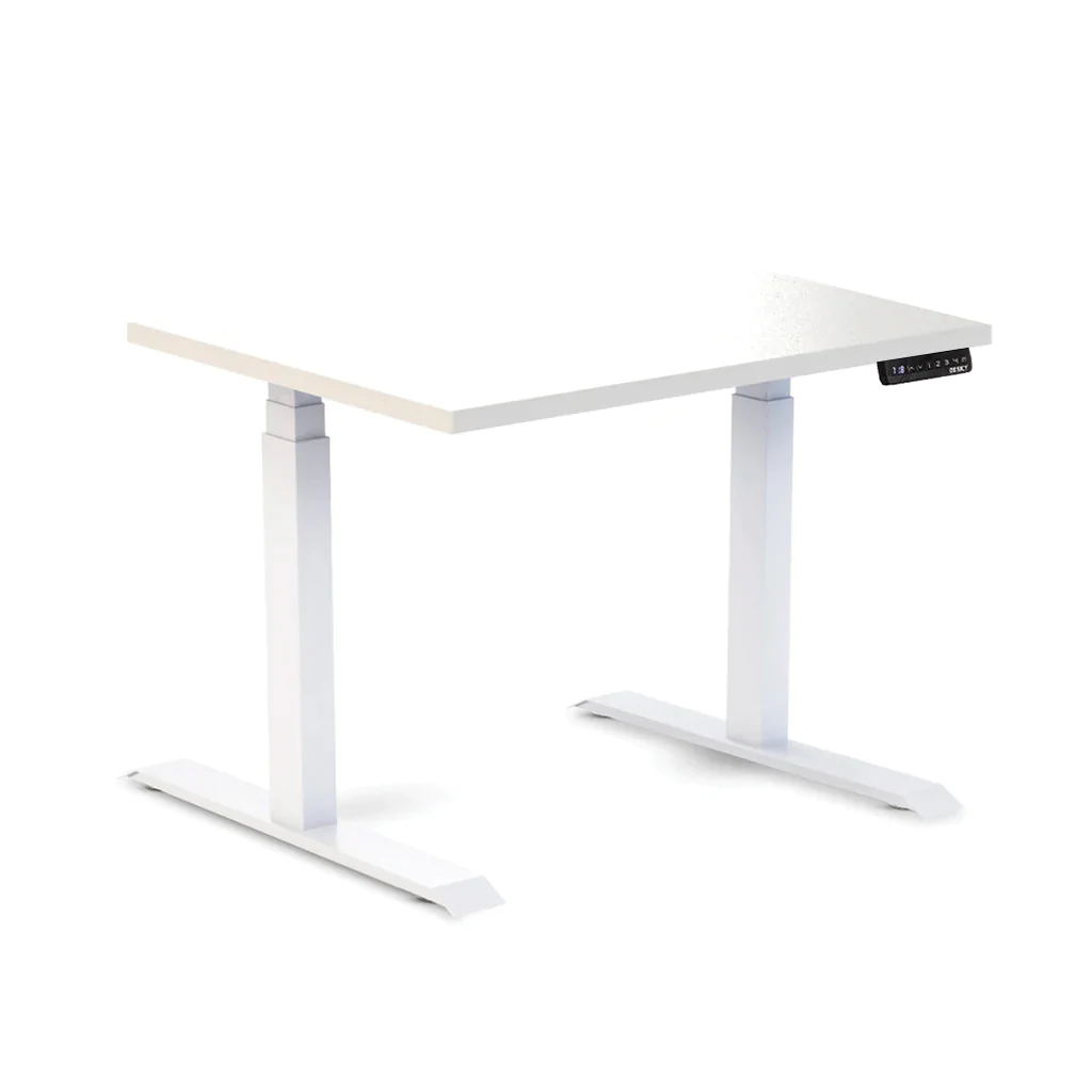 Buy Desky Dual Mini Sit Stand Desk Abbotts Office Furniture