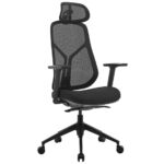 Bragg office chair with headrest.