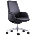 Captain Medium Back Executive Leather Chair