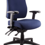 Ergo Air office chair in navy.