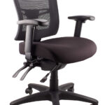 Madrid medium back chair with arms.
