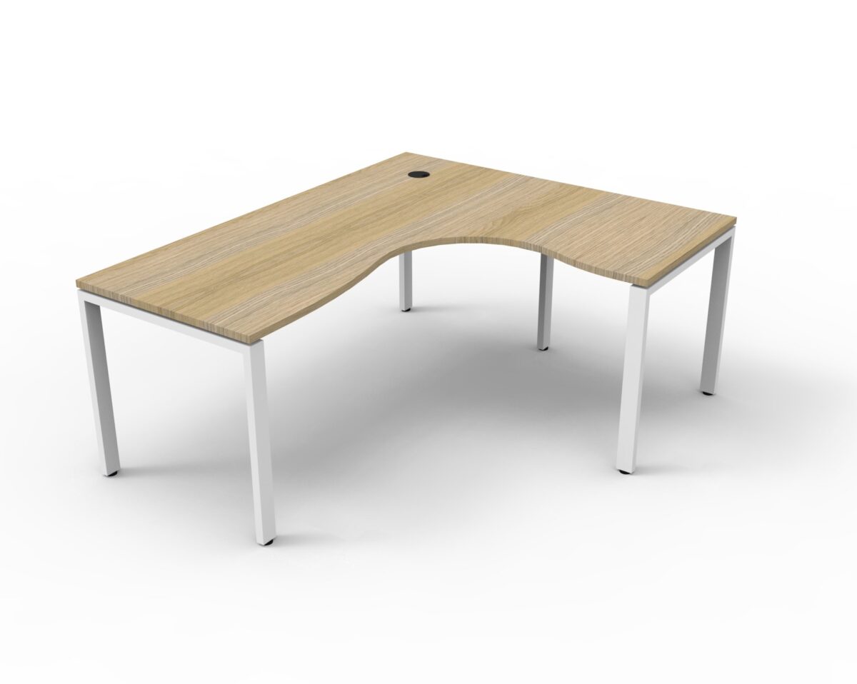 Rapid Infinity Profile Leg Corner Workstation - Image 2
