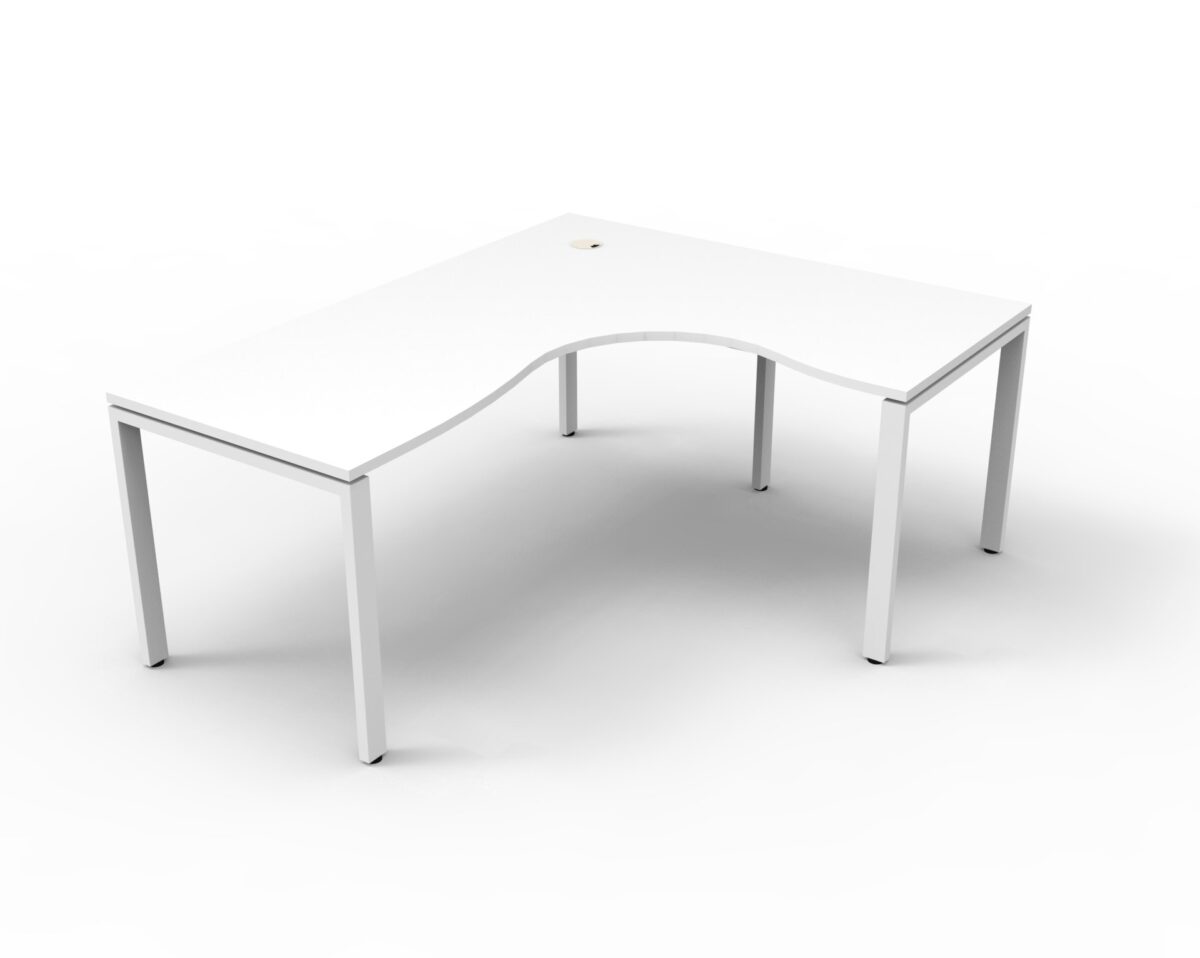 Rapid Infinity Profile Leg Corner Workstation - Image 3