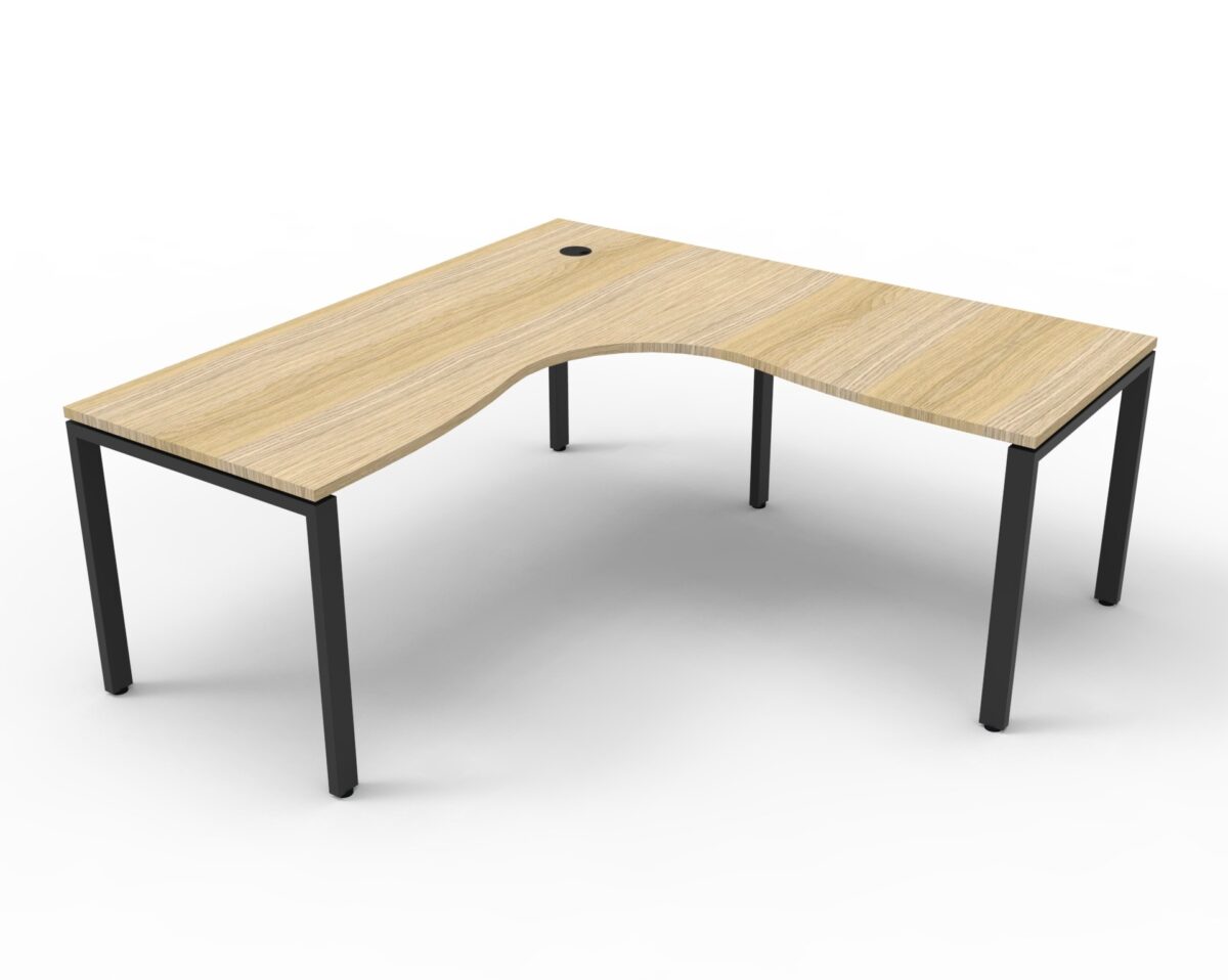 Rapid Infinity Profile Leg Corner Workstation - Image 1