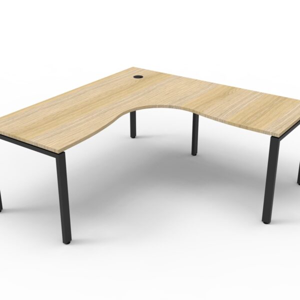 Rapid Infinity Profile Leg Corner Workstation