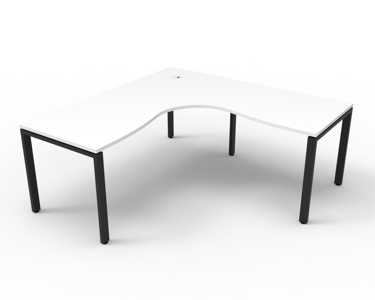 Rapid Infinity Profile Leg Corner Workstation - Image 4