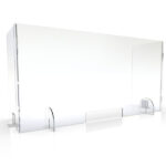 Plexa Freestanding Acrylic Safety Barrier