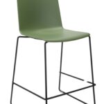 Echo bar stool in fern green.