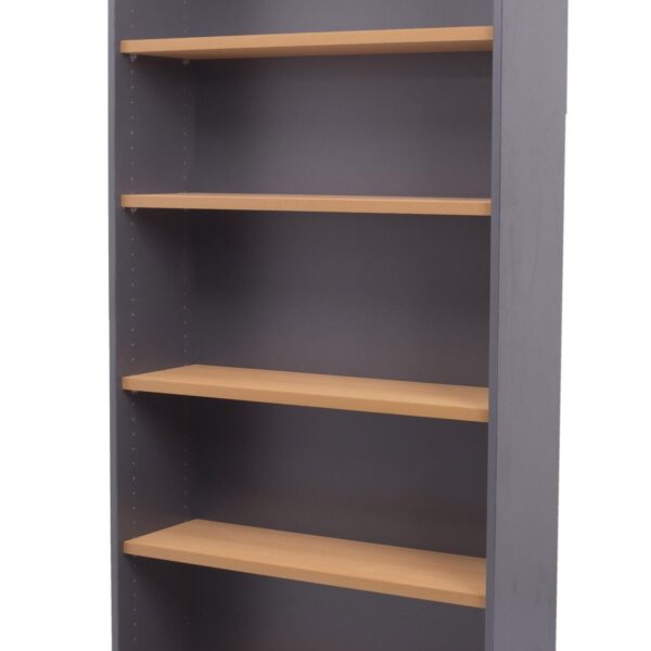 Rapid Worker bookcase in beech/ironstone.