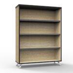Rapid Infinity bookcase in new oak.