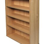 Rapid Span bookcase in beech.