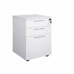 Axis mobile pedestal with three drawers.