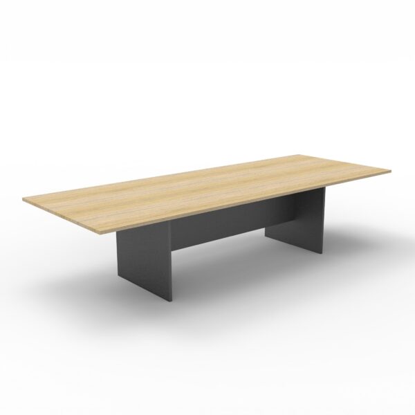 Rapid Worker boardroom table in oak.