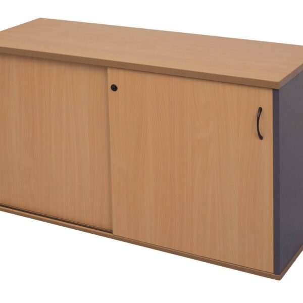 Rapid Worker credenza 1200 in beech.