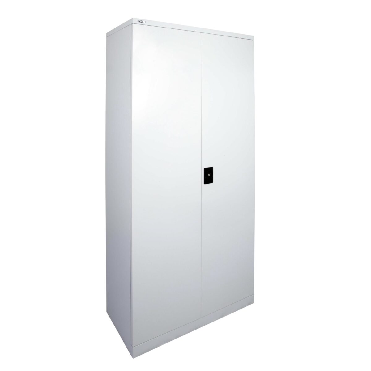GO swing door cupboard 2000mm in silver grey.