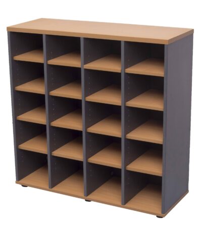 Rapid Worker pigeon hole unit in beech.