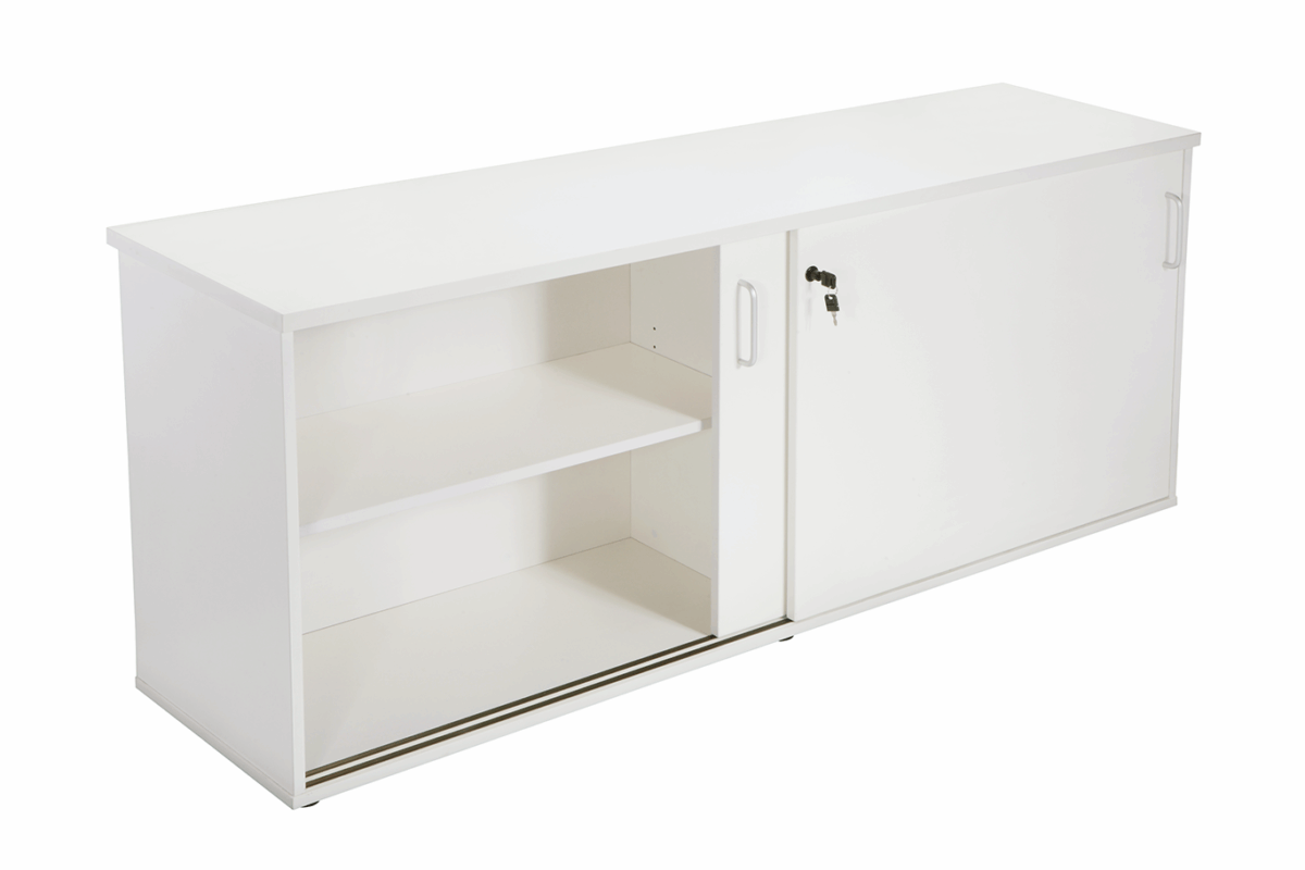 Rapid Span credenza 1800mm in natural white.