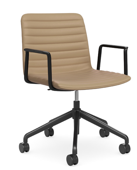 nikolataupreblackarms Nikola Swivel Chair - Image 7
