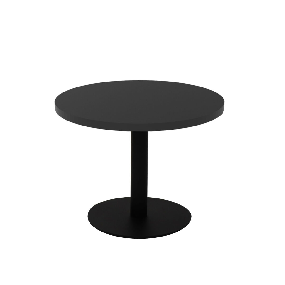 Estillo coffee table in black with black base.