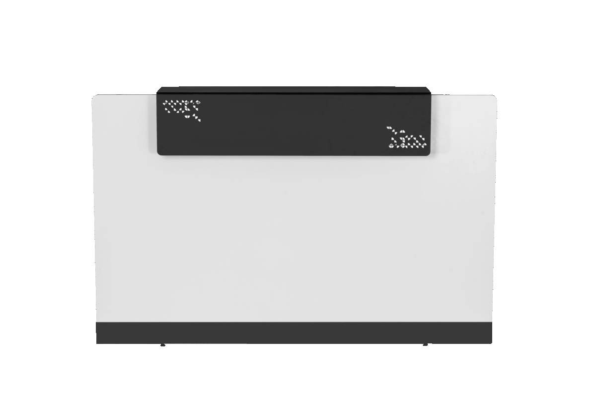 Front view of RC1809 reception counter.