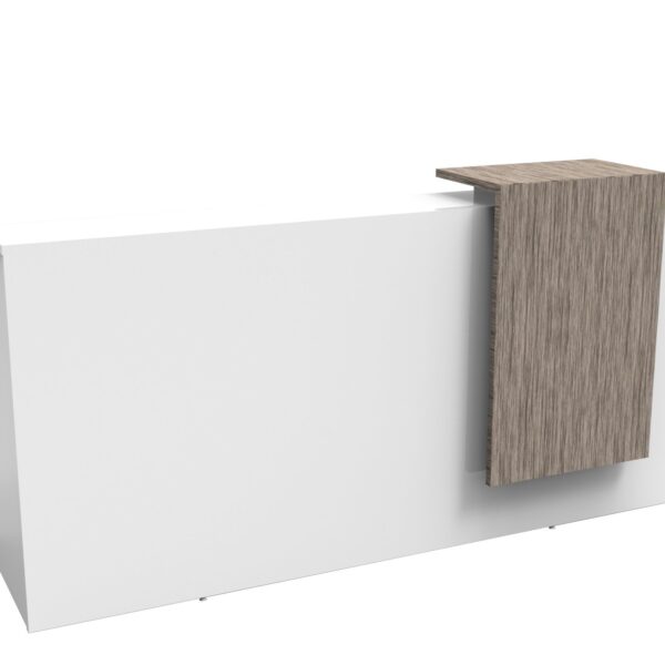 Front view of Urban reception counter.