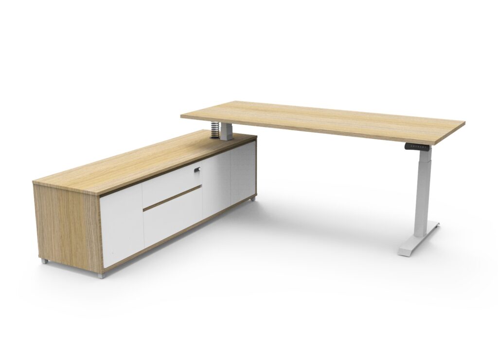 Boost electric executive desk.