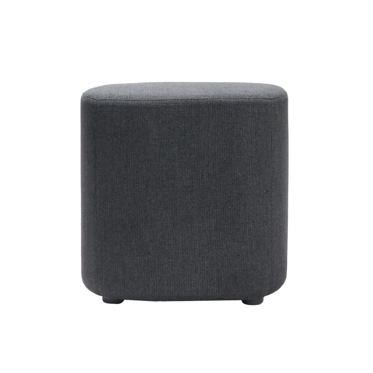 450mm Kali ottoman in charcoal.