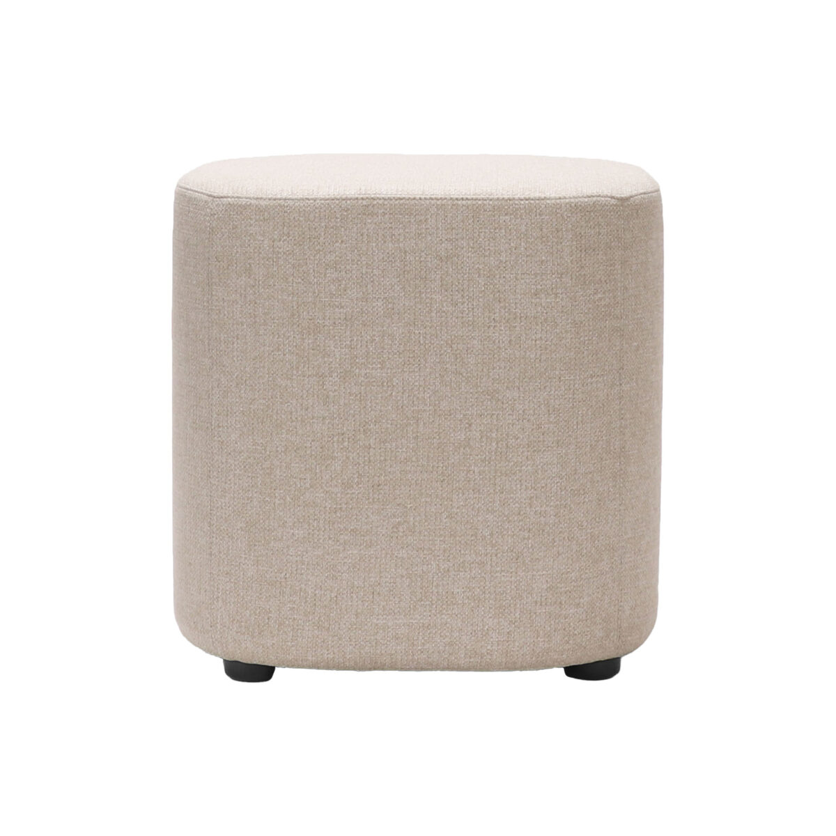 450mm Kali ottoman in stone.