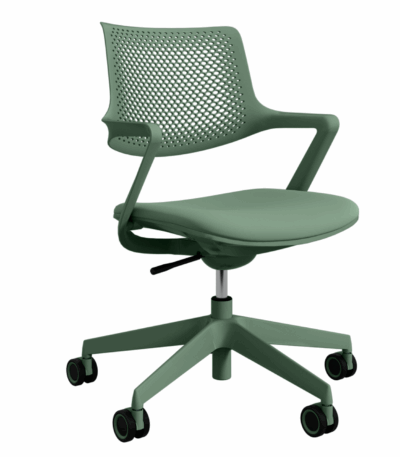 Loki meeting chair in Eucaly Green.