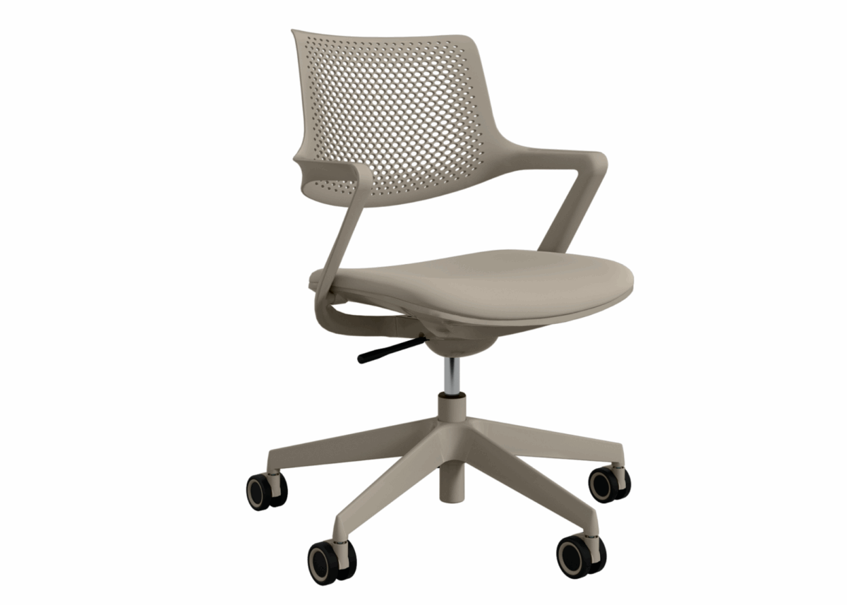 Loki meeting chair in Taupe.