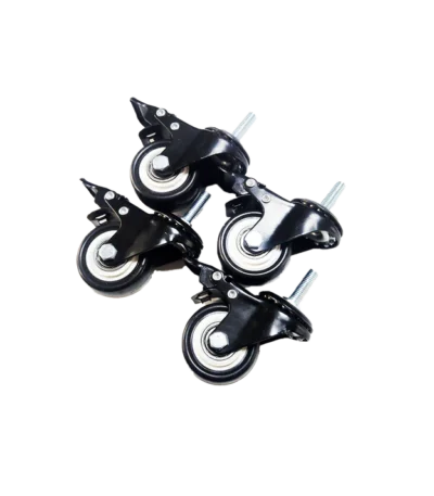 Set of four UpDown castor wheels.