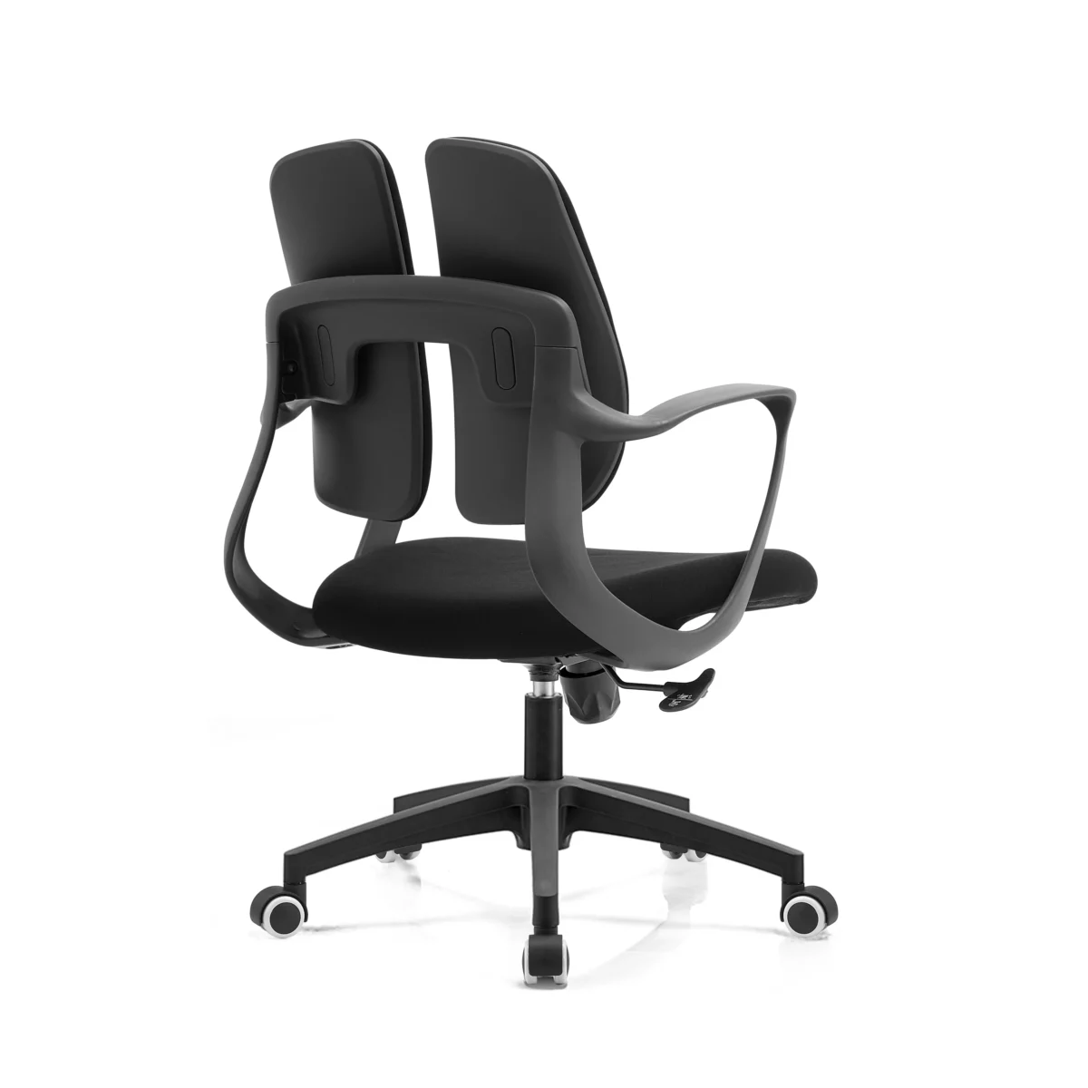 Rear view of Splitz office chair.