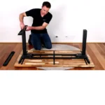 UpDown desk being installed.