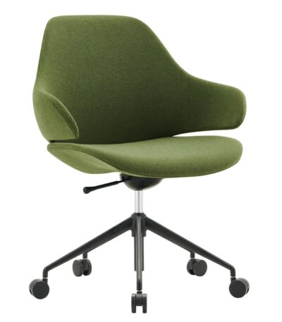 Orbit chair in olive.