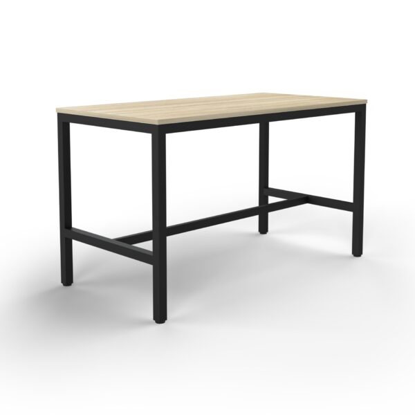 Axis barleaner in oak and black.
