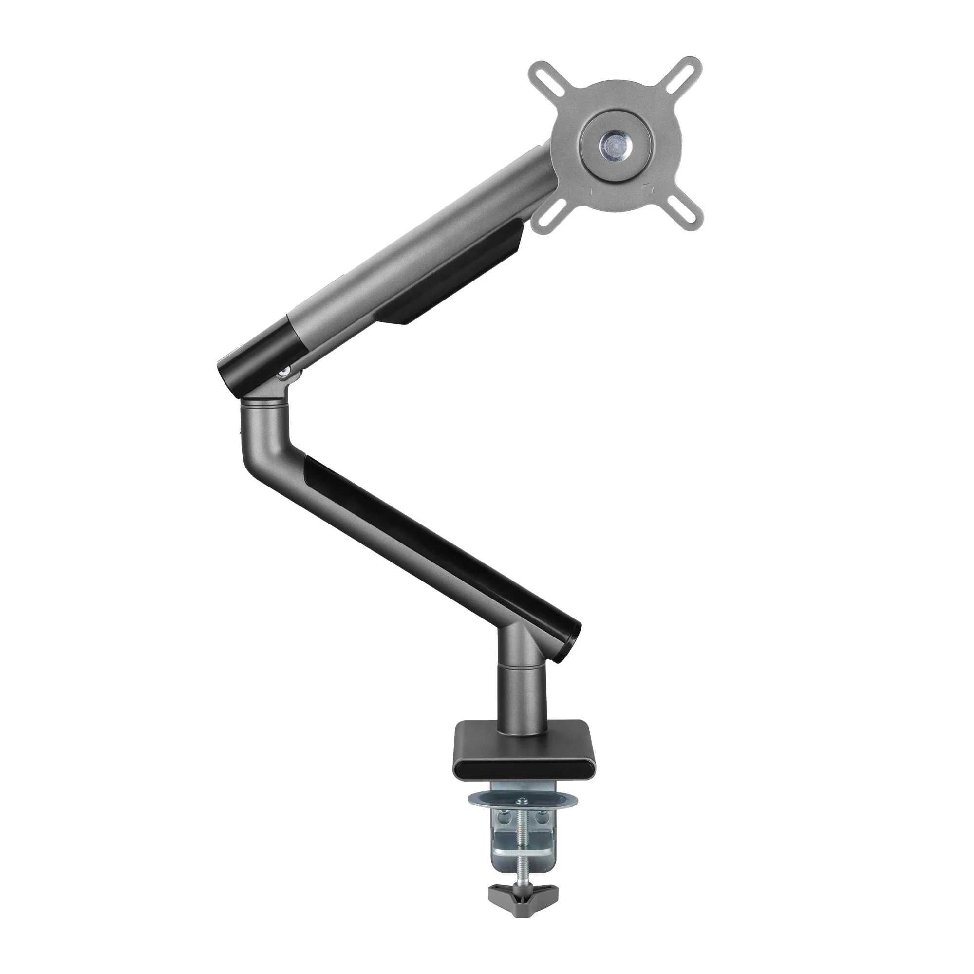 SlimGrey012000px EMA slim single monitor arm in space grey.