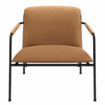 Jasper lounge chair in amber.