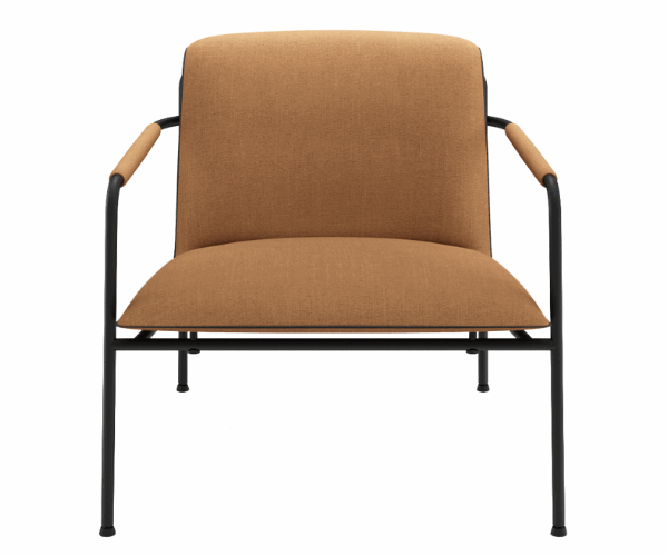 Jasper lounge chair in amber.