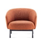 Front view of Cosmos lounge chair.