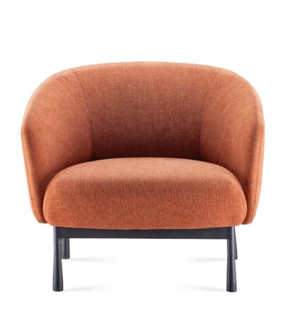 Front view of Cosmos lounge chair.