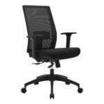 Mantra ergonomic office chair with arms.