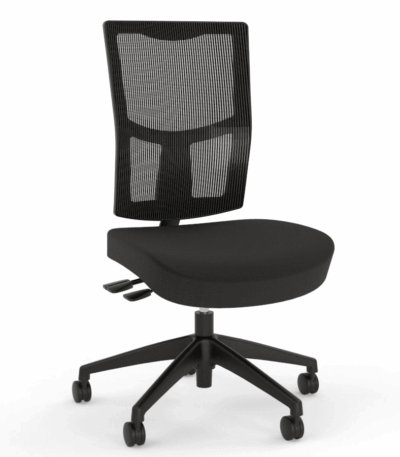 Urban mesh ergonomic chair.