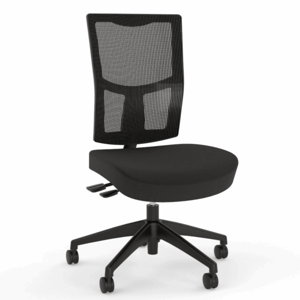 Urban mesh ergonomic chair.