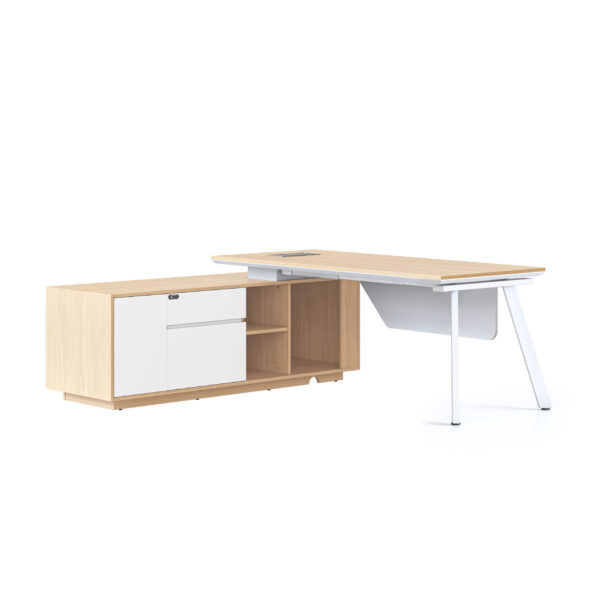 Casa Executive Desk With Cabinet
