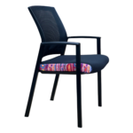 Darwin visitor chair in black opal.