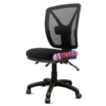 Kimberley office chair in black opal.
