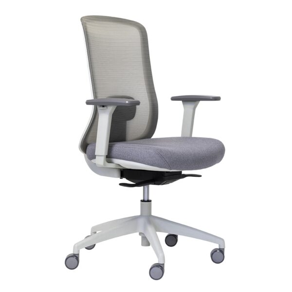 Buro Elan office chair in light grey.