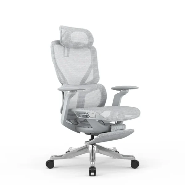 UpDown Ergo Dual Air chair in light grey.