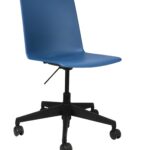 Echo Swivel chair in deepsea blue.